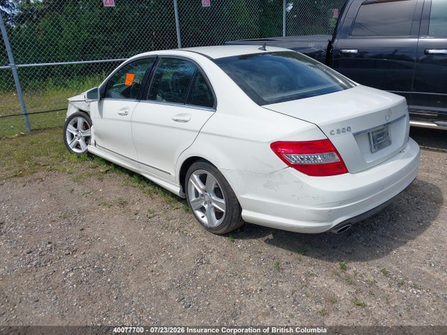 40077700 :رقم المزاد ، WDDGF8BB1AF518522 vin ، 2010 Mercedes-benz C-class مزاد بيع