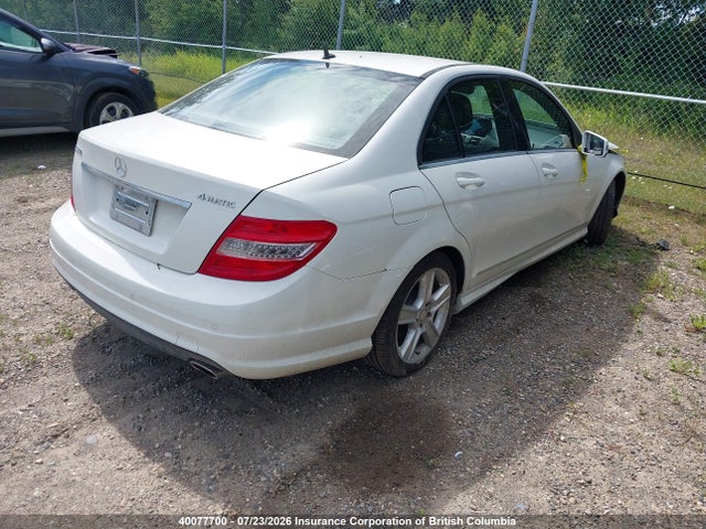 40077700 :رقم المزاد ، WDDGF8BB1AF518522 vin ، 2010 Mercedes-benz C-class مزاد بيع