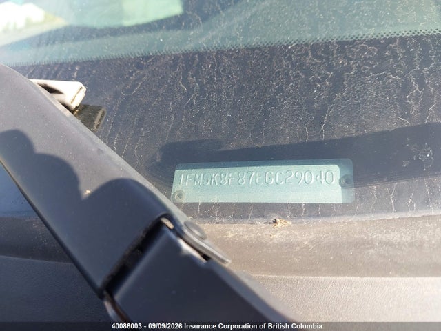 40086003 :رقم المزاد ، 1FM5K8F87EGC29040 vin ، 2014 Ford Explorer Limited مزاد بيع