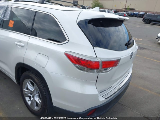 5TDDKRFHXFS113179 Toyota Highlander Limited/ltd Platinum