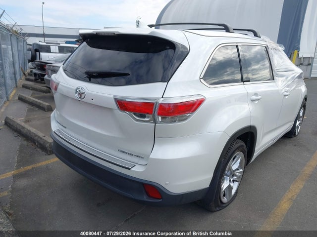 5TDDKRFHXFS113179 Toyota Highlander Limited/ltd Platinum