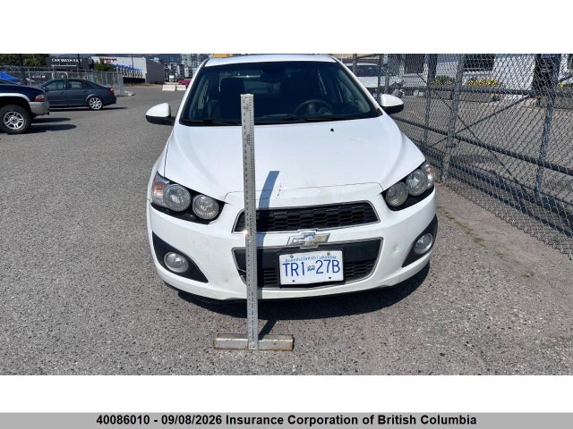 2014 Chevrolet Sonic მანქანა იყიდება აუქციონზე, vin: 1G1JC5EH1E4191332, აუქციონის ნომერი: 40086010