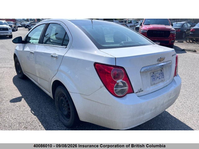 2014 Chevrolet Sonic მანქანა იყიდება აუქციონზე, vin: 1G1JC5EH1E4191332, აუქციონის ნომერი: 40086010