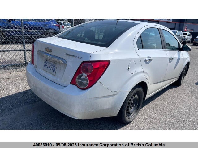 2014 Chevrolet Sonic მანქანა იყიდება აუქციონზე, vin: 1G1JC5EH1E4191332, აუქციონის ნომერი: 40086010