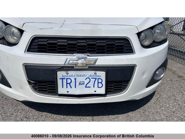 2014 Chevrolet Sonic მანქანა იყიდება აუქციონზე, vin: 1G1JC5EH1E4191332, აუქციონის ნომერი: 40086010