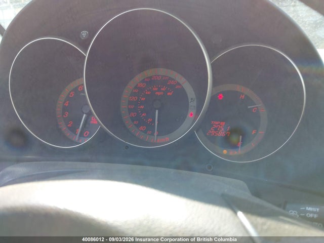 40086012 :رقم المزاد ، JM1BK34L381138629 vin ، 2008 Mazda Speed 3 مزاد بيع