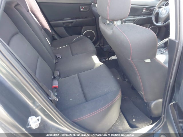 40086012 :رقم المزاد ، JM1BK34L381138629 vin ، 2008 Mazda Speed 3 مزاد بيع