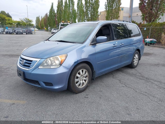 40086032 :رقم المزاد ، 5FNRL38748B502721 vin ، 2008 Honda Odyssey Exl مزاد بيع