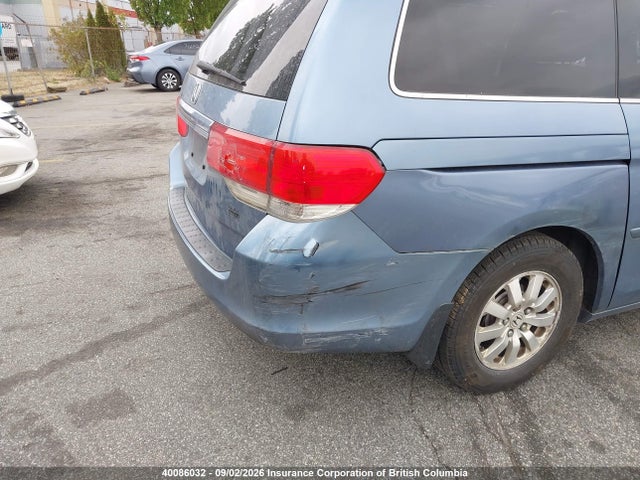 40086032 :رقم المزاد ، 5FNRL38748B502721 vin ، 2008 Honda Odyssey Exl مزاد بيع