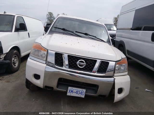 2008 Nissan Titan Xe/se/le/pro-4x მანქანა იყიდება აუქციონზე, vin: 1N6AA07F08N318644, აუქციონის ნომერი: 40064386