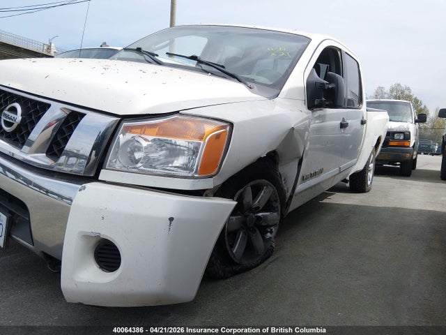 2008 Nissan Titan Xe/se/le/pro-4x მანქანა იყიდება აუქციონზე, vin: 1N6AA07F08N318644, აუქციონის ნომერი: 40064386