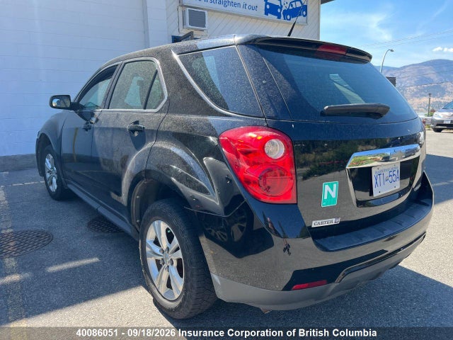 40086051 :رقم المزاد ، 2GNALBEC1B1250484 vin ، 2011 Chevrolet Equinox Ls مزاد بيع