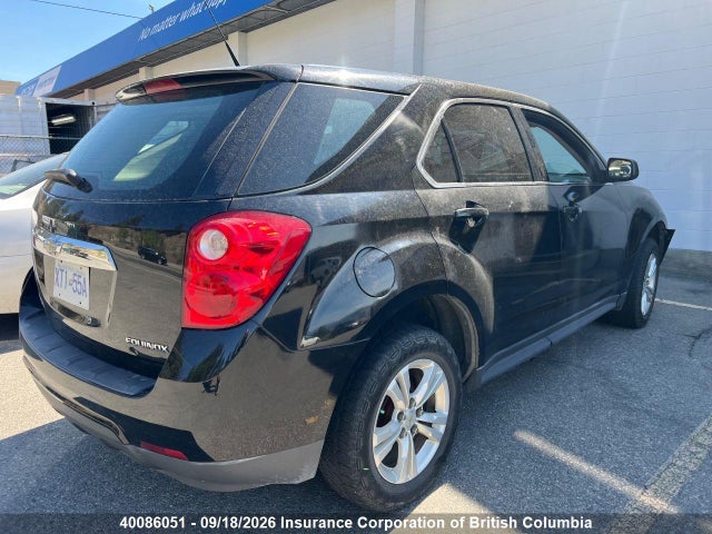 40086051 :رقم المزاد ، 2GNALBEC1B1250484 vin ، 2011 Chevrolet Equinox Ls مزاد بيع
