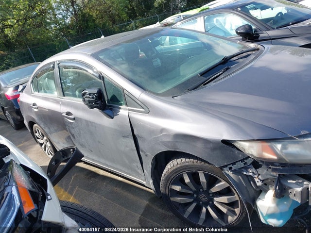 40084157 :رقم المزاد ، 2HGFB2F79FH020452 vin ، 2015 Honda Civic Se مزاد بيع