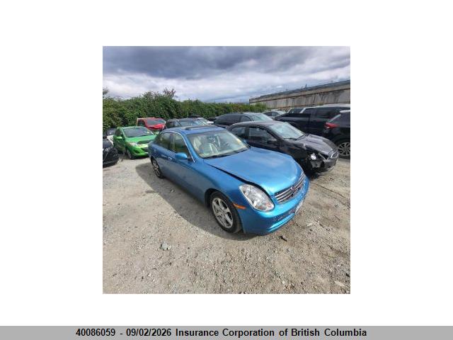 Aukcja sprzedaży 2003 Infiniti G35, vin: JNKCV51E03M305838, numer aukcji: 40086059