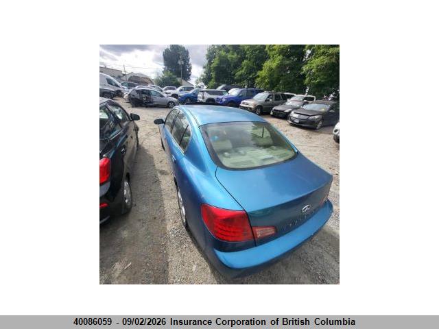 Aukcja sprzedaży 2003 Infiniti G35, vin: JNKCV51E03M305838, numer aukcji: 40086059