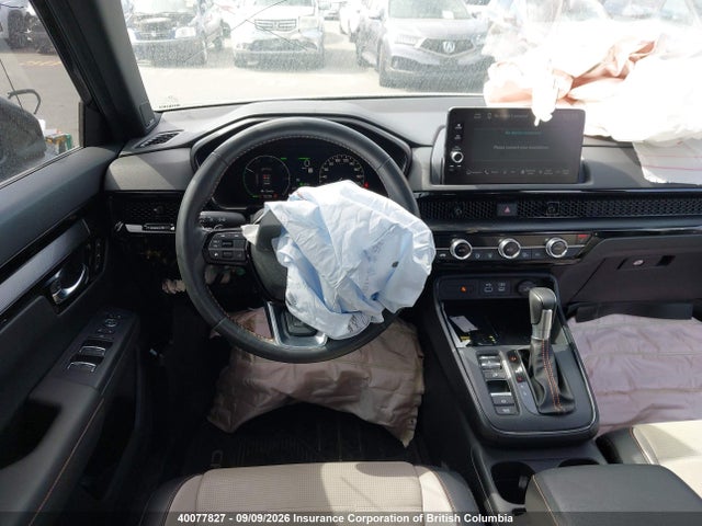 2024 Honda Cr-v Touring Hybrid მანქანა იყიდება აუქციონზე, vin: 2HKRS6H90RH223937, აუქციონის ნომერი: 40077827