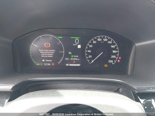 2024 Honda Cr-v Touring Hybrid მანქანა იყიდება აუქციონზე, vin: 2HKRS6H90RH223937, აუქციონის ნომერი: 40077827