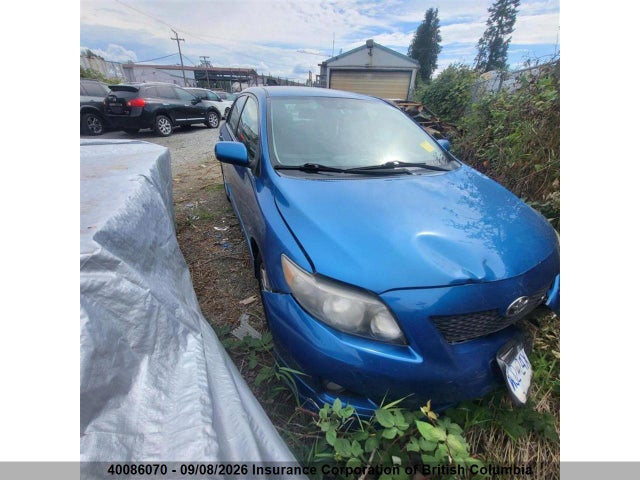 40086070 :رقم المزاد ، 2T1BU4EE3AC358449 vin ، 2010 Toyota Corolla S/le/xle مزاد بيع