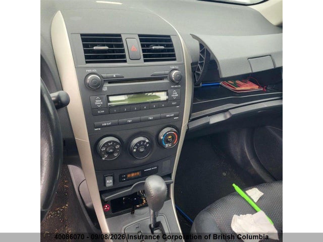 40086070 :رقم المزاد ، 2T1BU4EE3AC358449 vin ، 2010 Toyota Corolla S/le/xle مزاد بيع