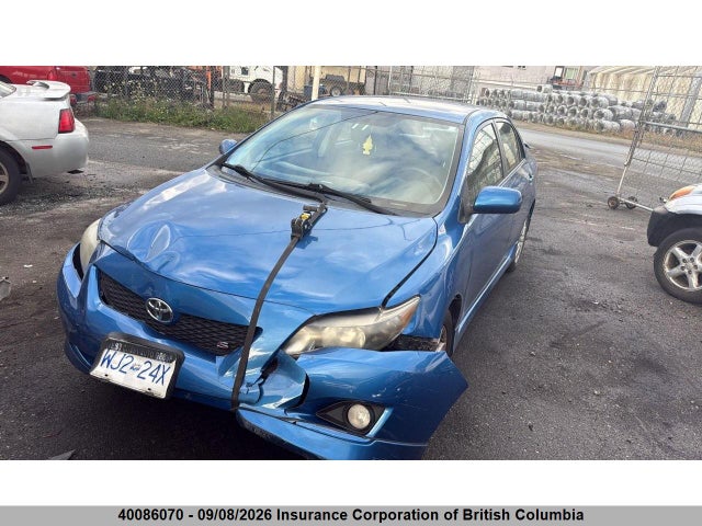 40086070 :رقم المزاد ، 2T1BU4EE3AC358449 vin ، 2010 Toyota Corolla S/le/xle مزاد بيع