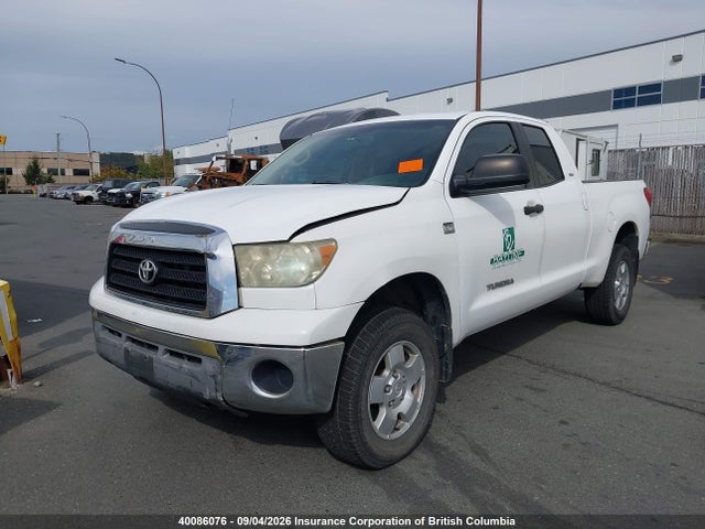 40086076 :رقم المزاد ، 5TBBT54117S452345 vin ، 2007 Toyota Tundra Double Cab Sr5 مزاد بيع