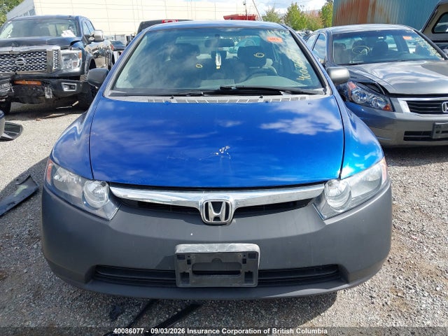 40086077 :رقم المزاد ، 2HGFA16386H007041 vin ، 2006 Honda Civic مزاد بيع