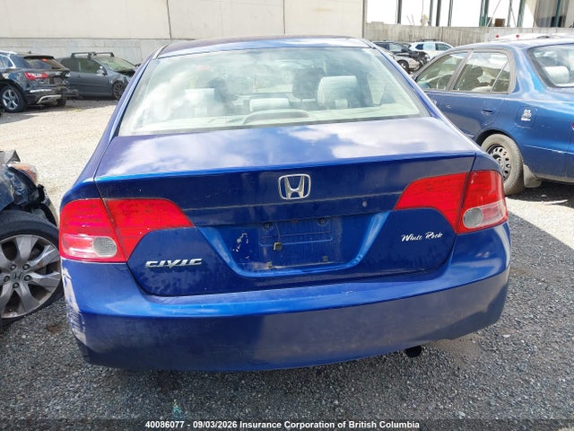 40086077 :رقم المزاد ، 2HGFA16386H007041 vin ، 2006 Honda Civic مزاد بيع