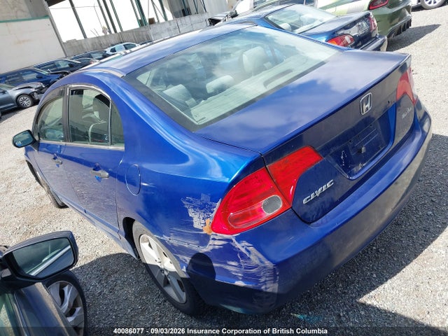 40086077 :رقم المزاد ، 2HGFA16386H007041 vin ، 2006 Honda Civic مزاد بيع