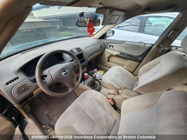 Продаж на аукціоні авто 2003 Mazda Protege Dx/lx/es, vin: JM1BJ222731649809, номер лоту: 40086085