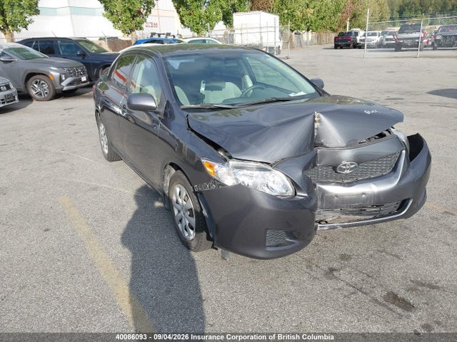 40086093 :رقم المزاد ، 2T1BU40E19C182908 vin ، 2009 Toyota Corolla S/le/xle مزاد بيع