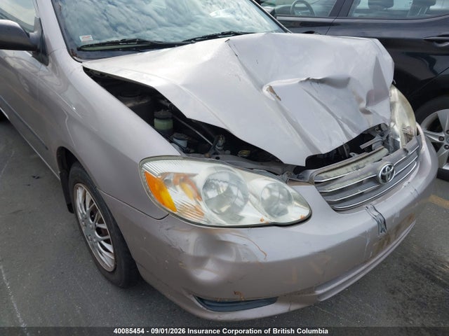 40085454 :رقم المزاد ، 2T1BR32E53C701653 vin ، 2003 Toyota Corolla Ce/le/s مزاد بيع
