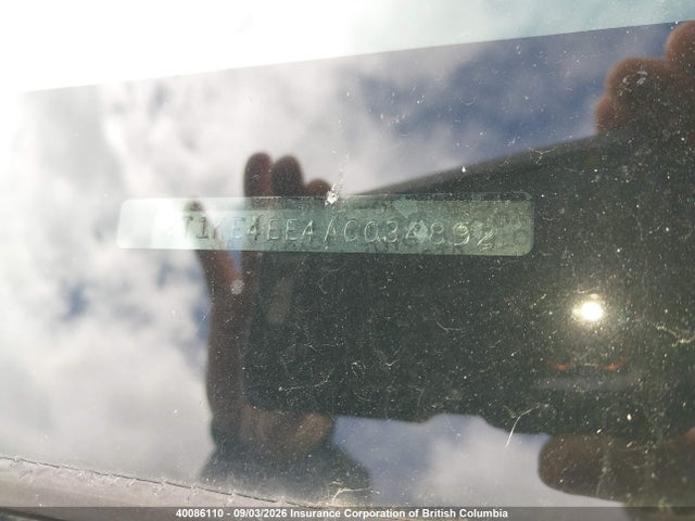 40086110 :رقم المزاد ، 2T1KE4EE4AC034892 vin ، 2010 Toyota Corolla Matrix S مزاد بيع