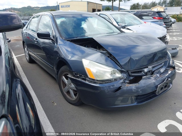Aukcja sprzedaży 2003 Honda Accord Ex, vin: 1HGCM56643A811391, numer aukcji: 40086114