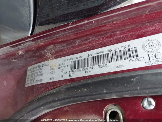 RAM 1500 Sport 2017 1C6RR7HT6HS647028 Image 9
