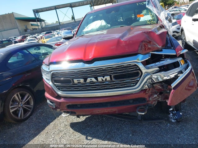 40081589 :رقم المزاد ، 1C6SRFHT5KN871148 vin ، 2019 Ram 1500 Limited مزاد بيع