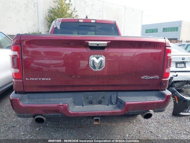 40081589 :رقم المزاد ، 1C6SRFHT5KN871148 vin ، 2019 Ram 1500 Limited مزاد بيع