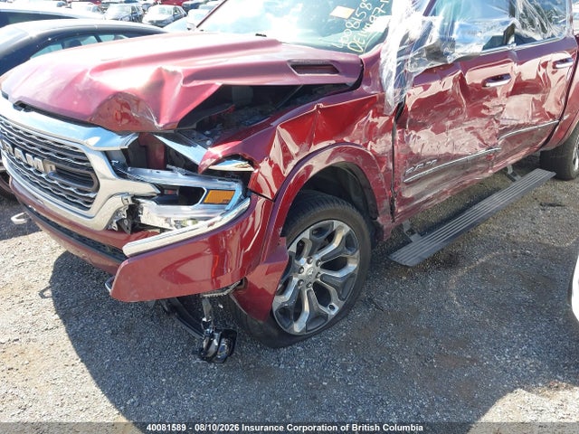 40081589 :رقم المزاد ، 1C6SRFHT5KN871148 vin ، 2019 Ram 1500 Limited مزاد بيع