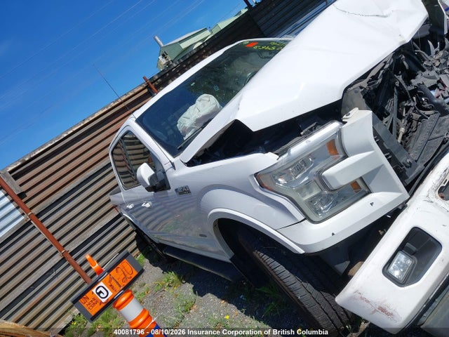 Продажа на аукционе авто 2017 Ford F150 Supercrew, vin: 1FTEW1EGXHKD78617, номер лота: 40081796