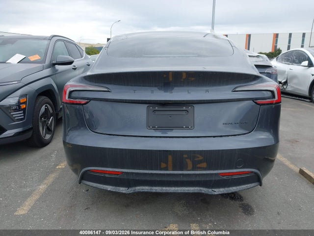 Продажа на аукционе авто 2026 Tesla Model 3 Premium Rear-wheel Drive, vin: LRW3E7EB6TC904565, номер лота: 40086147
