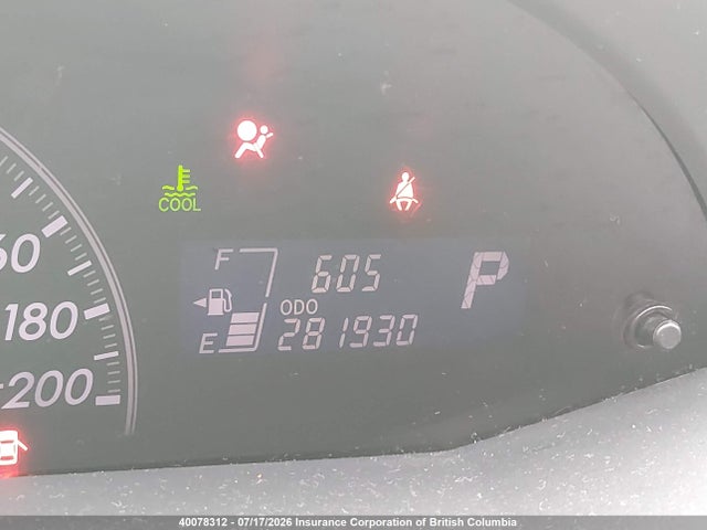 40078312 :رقم المزاد ، JTDJT923X85189553 vin ، 2008 Toyota Yaris مزاد بيع