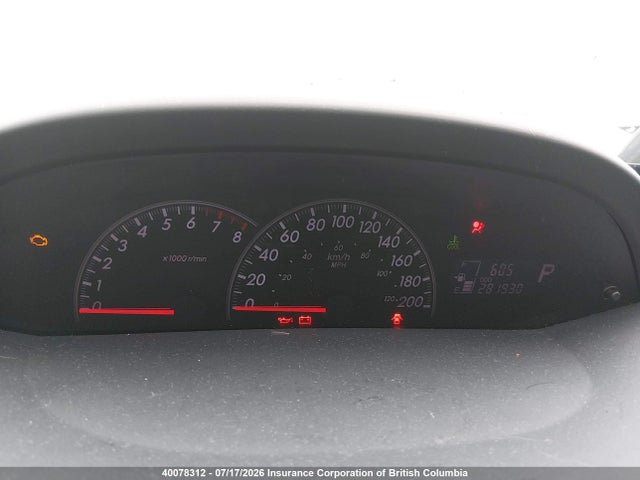 40078312 :رقم المزاد ، JTDJT923X85189553 vin ، 2008 Toyota Yaris مزاد بيع