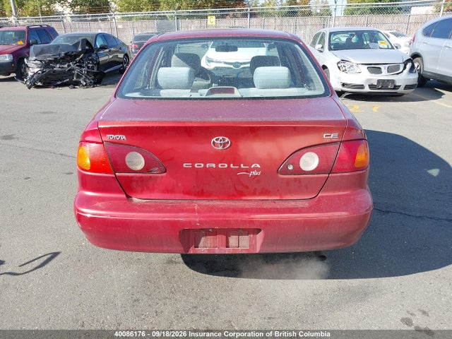 Продаж на аукціоні авто 2002 Toyota Corolla Ce/le/s, vin: 2T1BR12E92C862266, номер лоту: 40086176