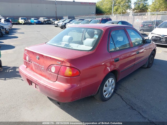 Продаж на аукціоні авто 2002 Toyota Corolla Ce/le/s, vin: 2T1BR12E92C862266, номер лоту: 40086176