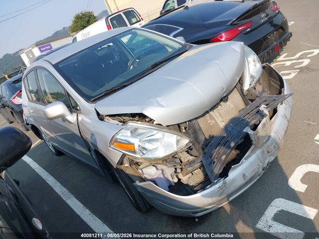 2010 Nissan Versa S/sl მანქანა იყიდება აუქციონზე, vin: 3N1BC1CP3AL380683, აუქციონის ნომერი: 40081211