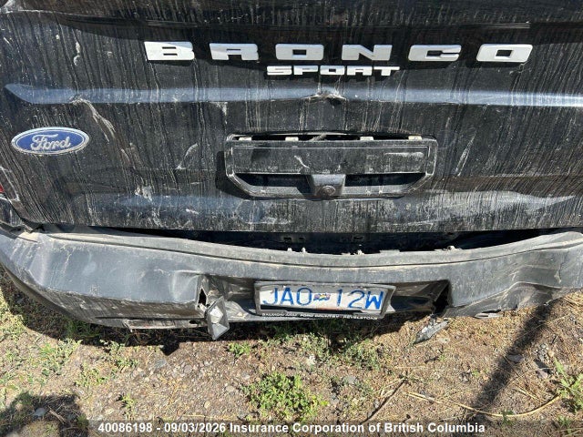 Продажа на аукционе авто 2023 Ford Bronco Sport Outer Banks, vin: 3FMCR9C61PRD33210, номер лота: 40086198