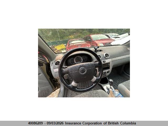 2005 Chevrolet Optra 5 Ls მანქანა იყიდება აუქციონზე, vin: KL1JK69Z35K082490, აუქციონის ნომერი: 40086209