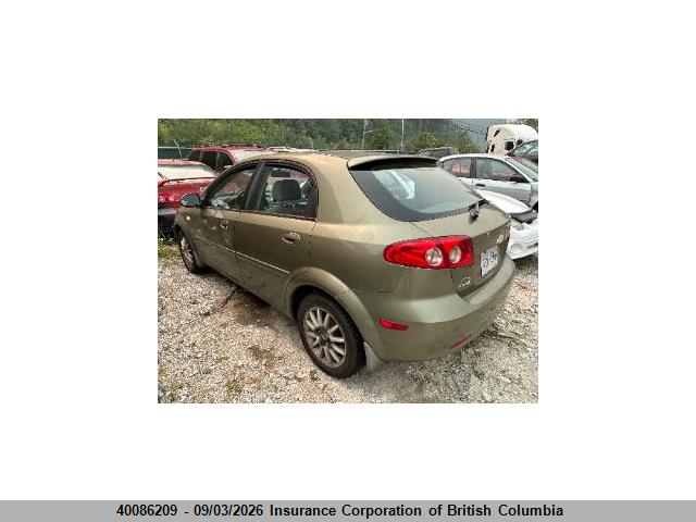 2005 Chevrolet Optra 5 Ls მანქანა იყიდება აუქციონზე, vin: KL1JK69Z35K082490, აუქციონის ნომერი: 40086209