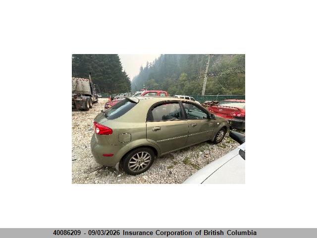 2005 Chevrolet Optra 5 Ls მანქანა იყიდება აუქციონზე, vin: KL1JK69Z35K082490, აუქციონის ნომერი: 40086209