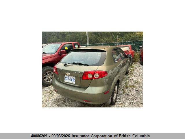 2005 Chevrolet Optra 5 Ls მანქანა იყიდება აუქციონზე, vin: KL1JK69Z35K082490, აუქციონის ნომერი: 40086209